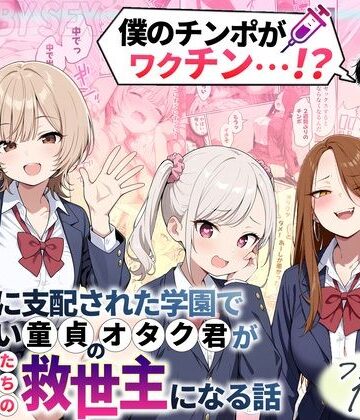 【性的初期衝動】ゾンビに支配された学園で冴えない童貞のオタク君が少女たちの救世主になる話❤制服-レビュースコア4.50