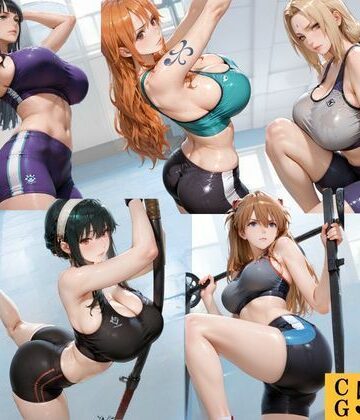 【kakaAI】モデル級美女をジムで密着指導でメス堕ちさせた❤日常・生活-レビュースコア