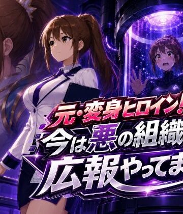 【AfterImage】元・変身ヒロイン！今は悪の組織の広報やってます❤変身ヒロイン-レビュースコア5.00